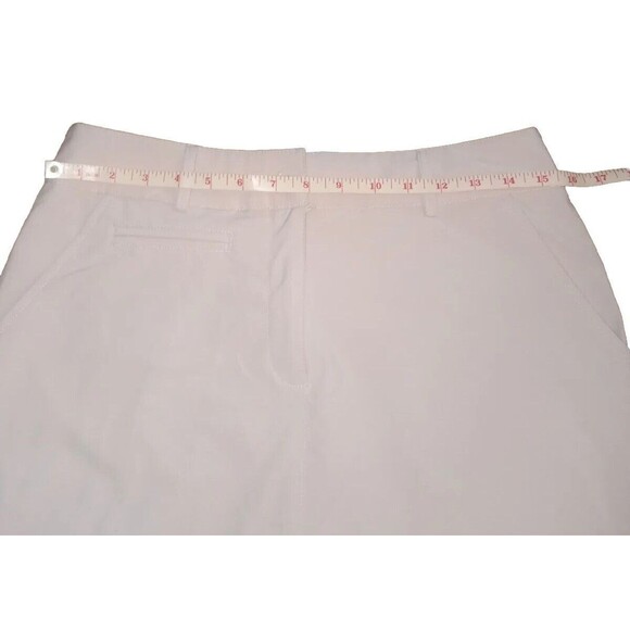 Jones New York Women's Mini Skirt Back Zip  SZ 8 Cream Color - Picture 7 of 8